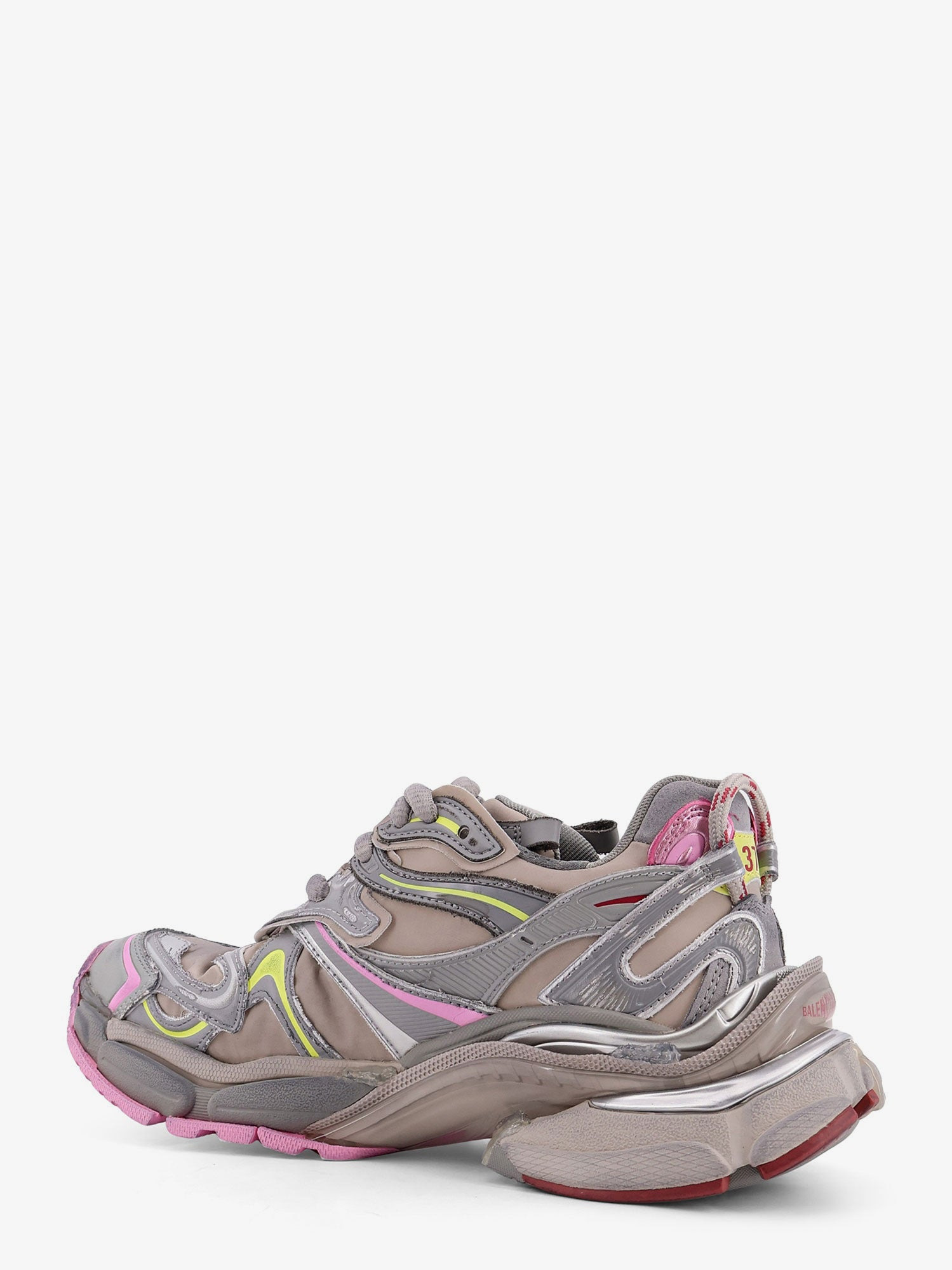 Runner 2 Nylon Low-Top Sneakers With Leather Inserts - 3