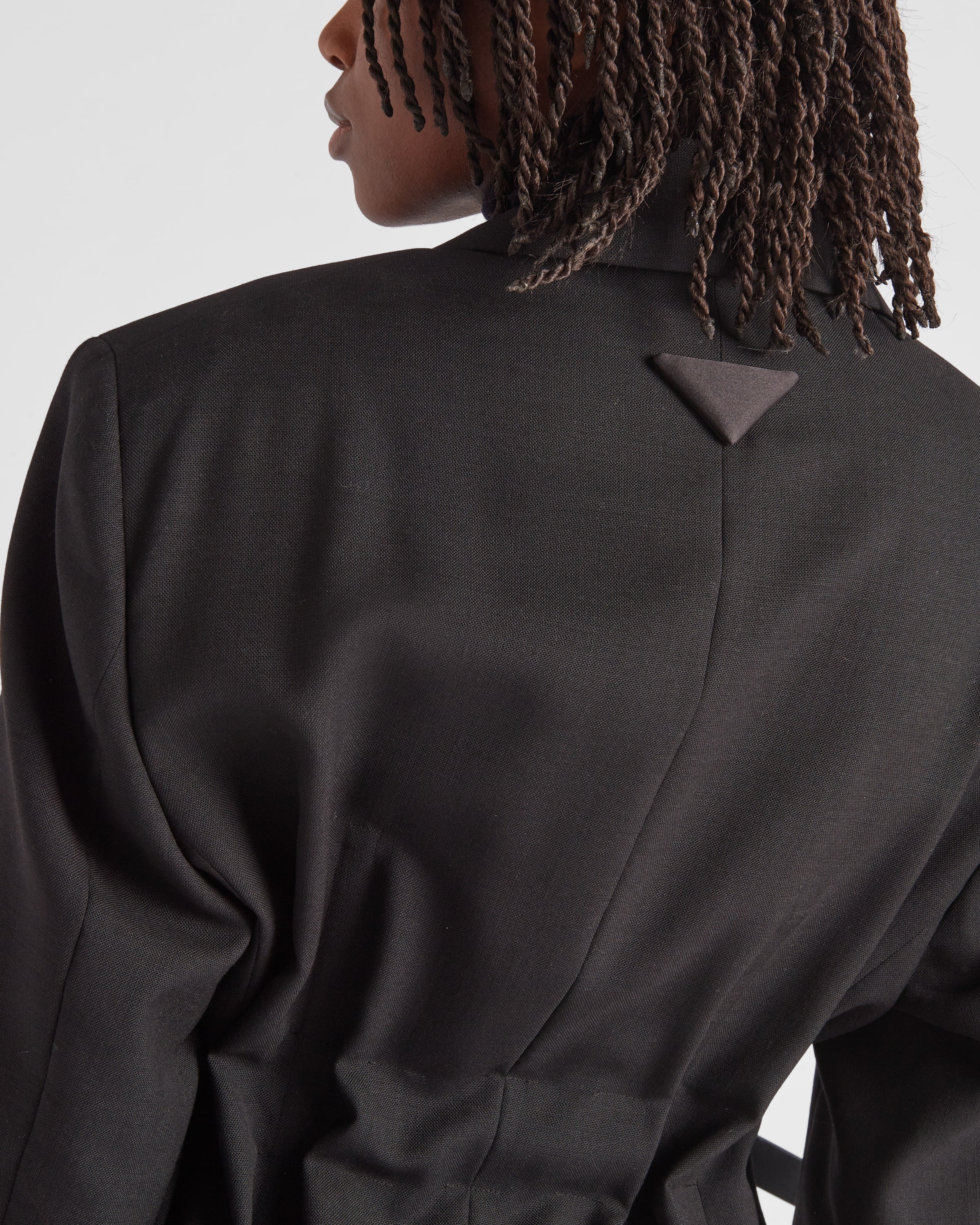 Prada Single-breasted wool jacket | REVERSIBLE