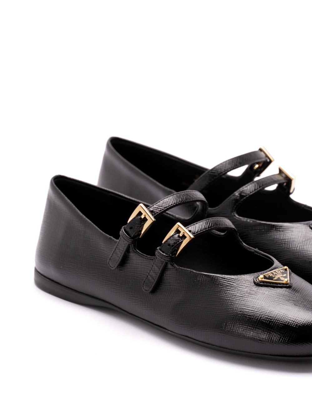 Prada Women Leather Ballet Flats - 2