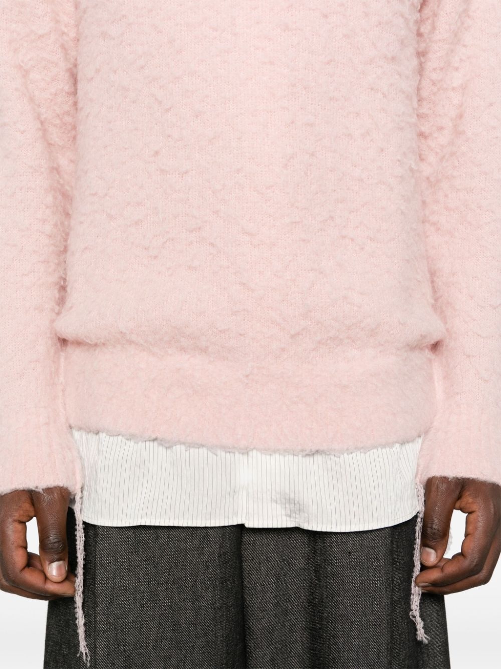 pilled sweater - 5