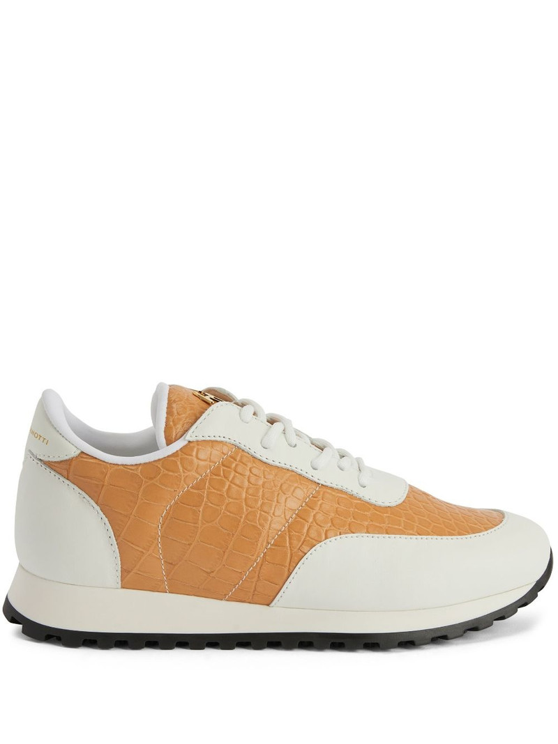 Jimi leather low-top sneakers 1