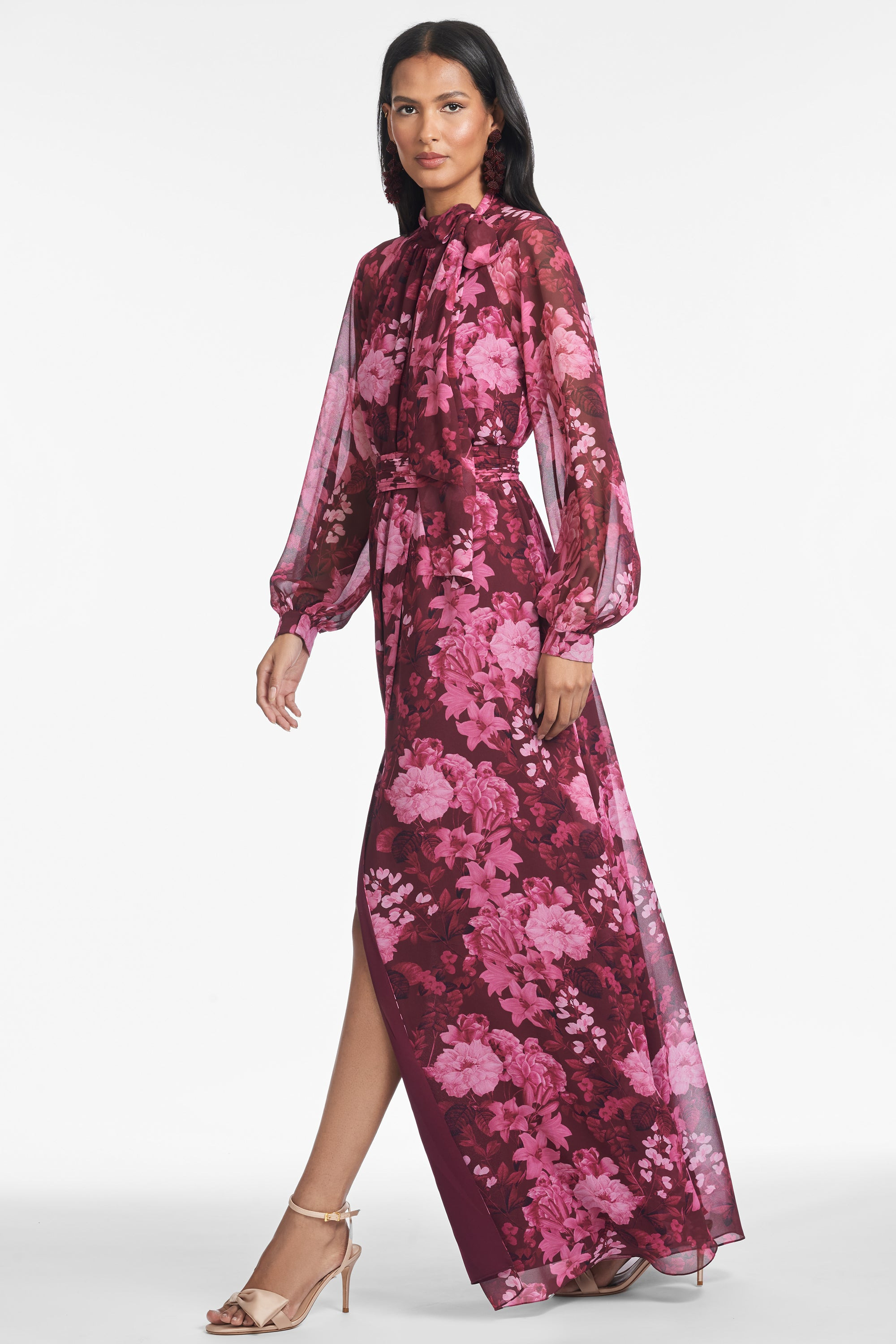 VERA GOWN - RASPBERRY FLORIBUNDA - 2