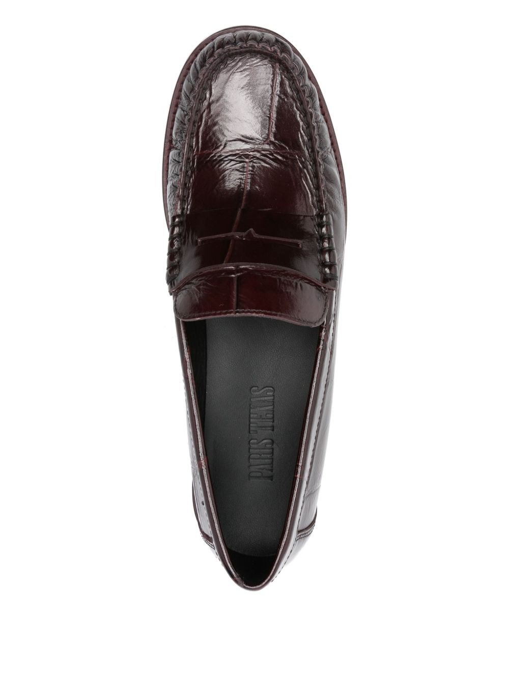 penny leather loafers - 4