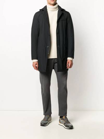 Herno padded hooded coat outlook