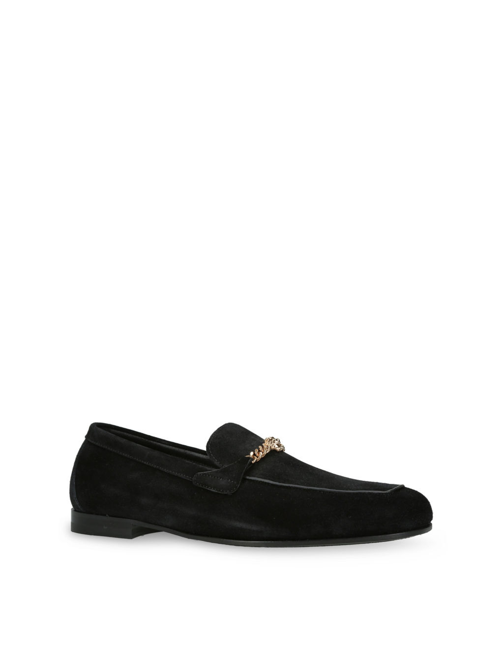 Medusa Suede Loafers - 3