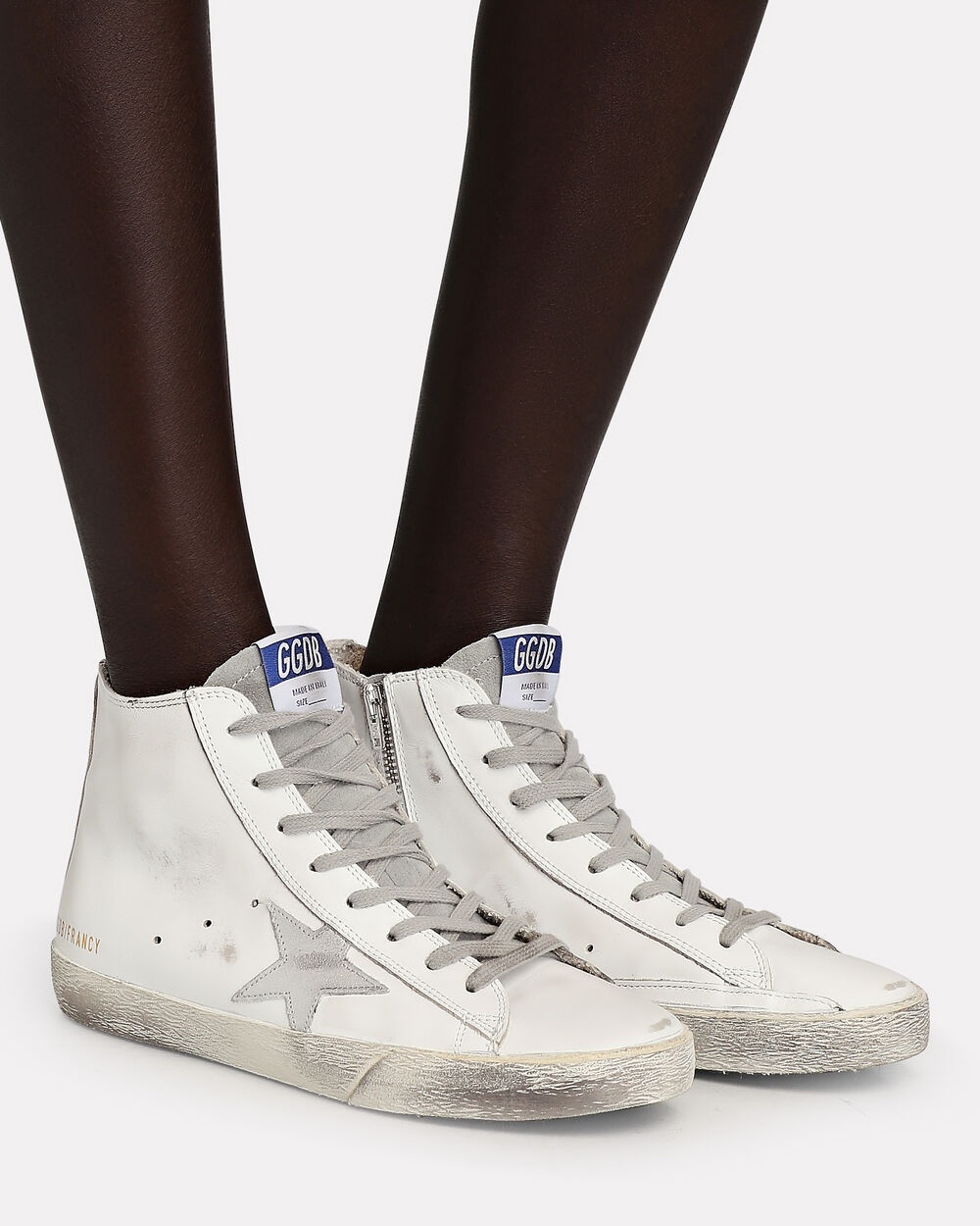 Francy Leather High-Top Sneakers - 2