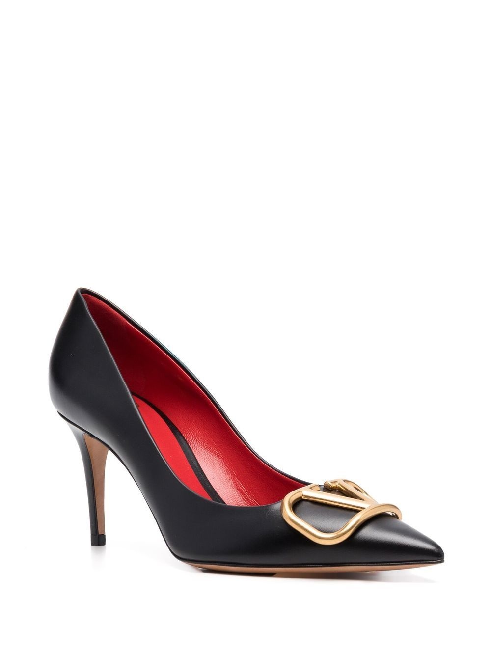 Vlogo signature leather pumps - 2