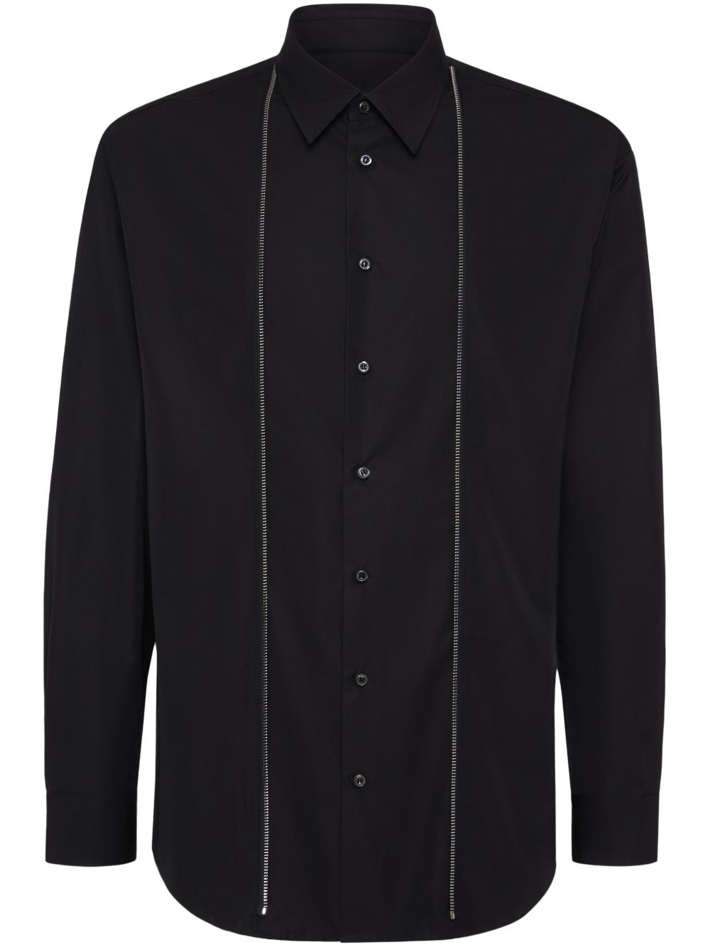 appliqué detailing shirt - 1