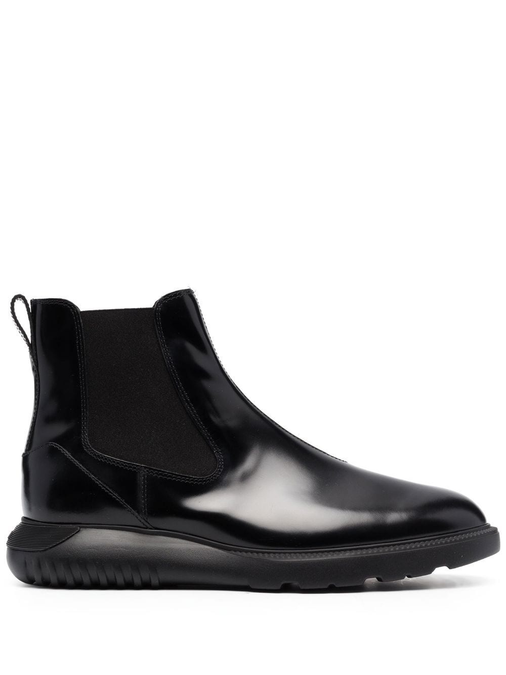 H600 leather Chelsea boots - 1
