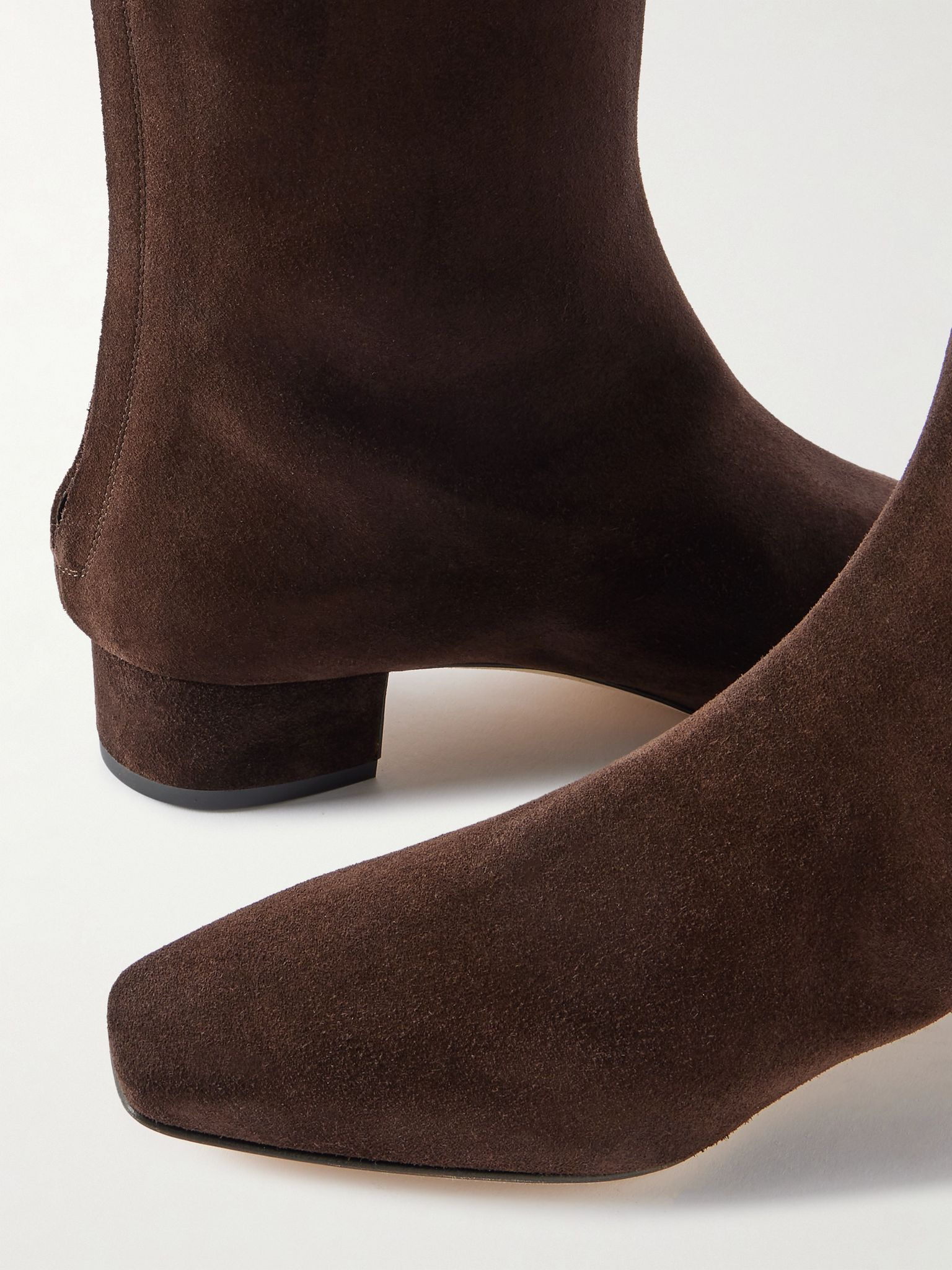 Gore 30 suede over-the-knee boots Dark brown - 4