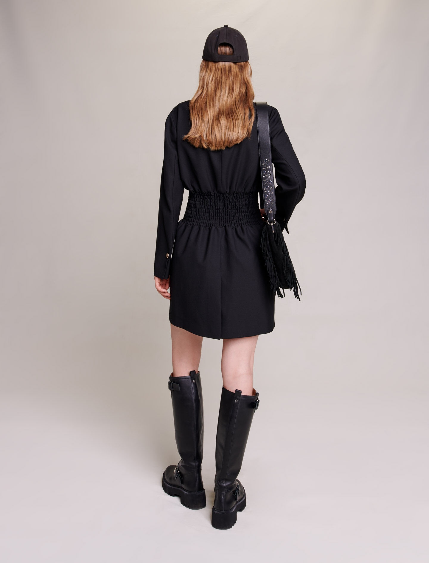 Short smocked dress - 5