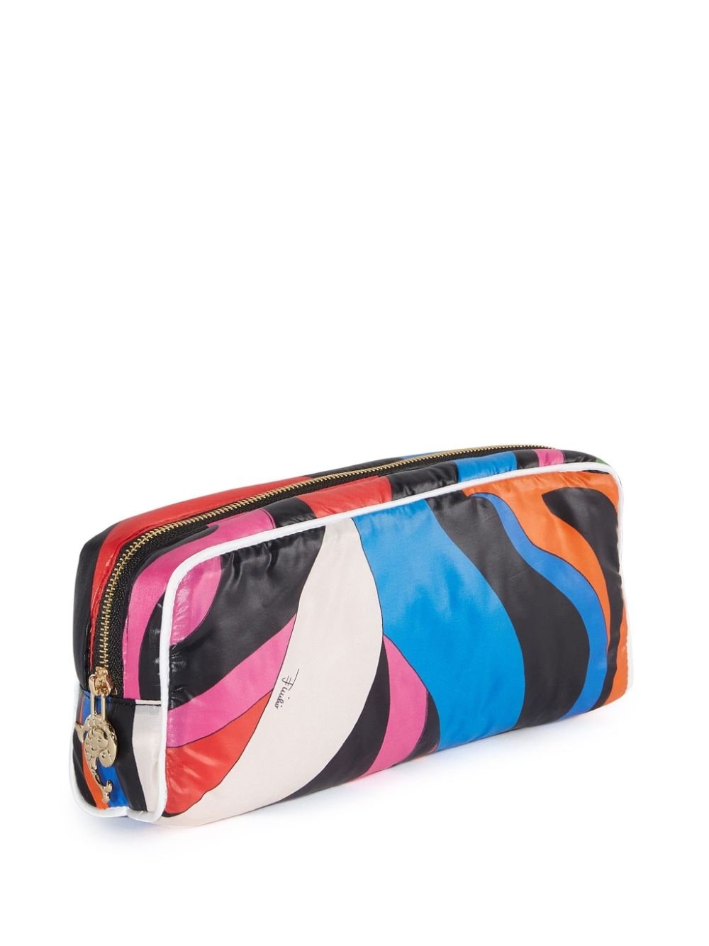 abstract-print make-up bag - 2