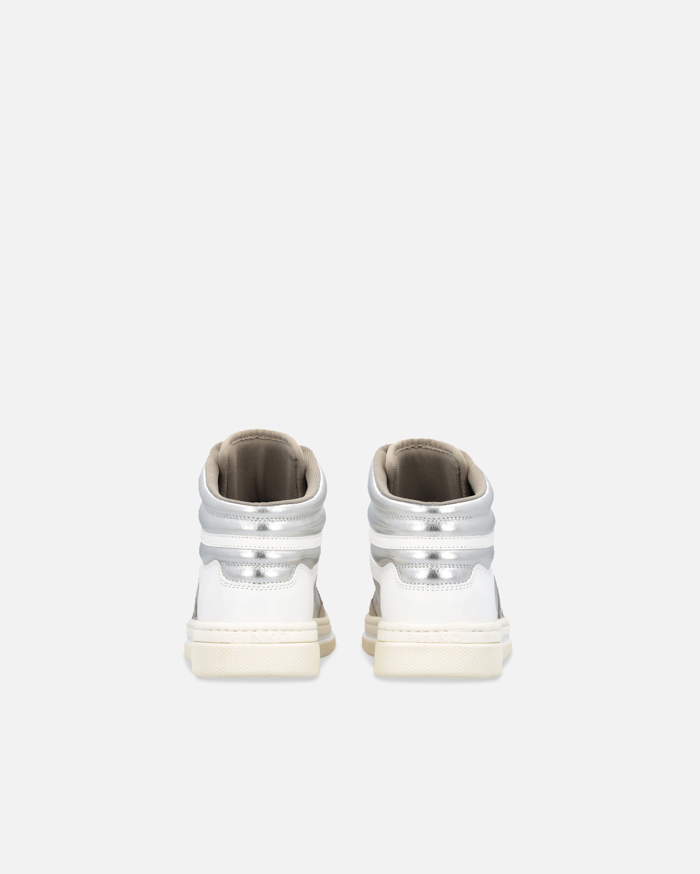 LAMINATED HIGH-TOP SNEAKERS - 7
