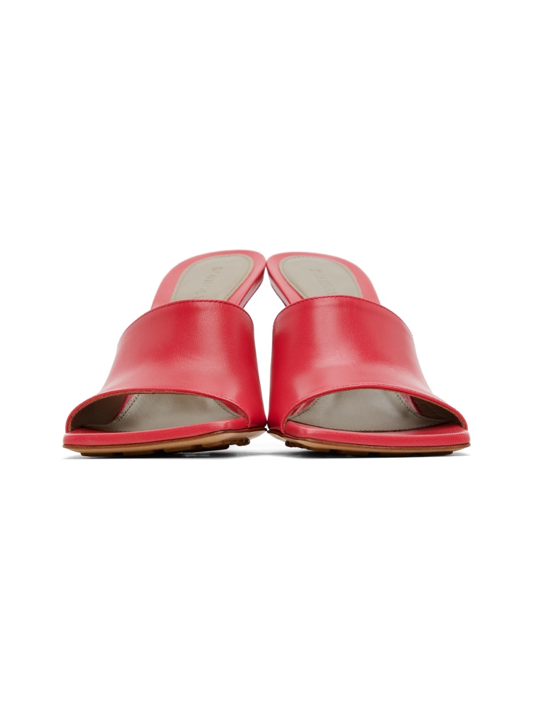 Pink Stretch Heeled Sandals - 2
