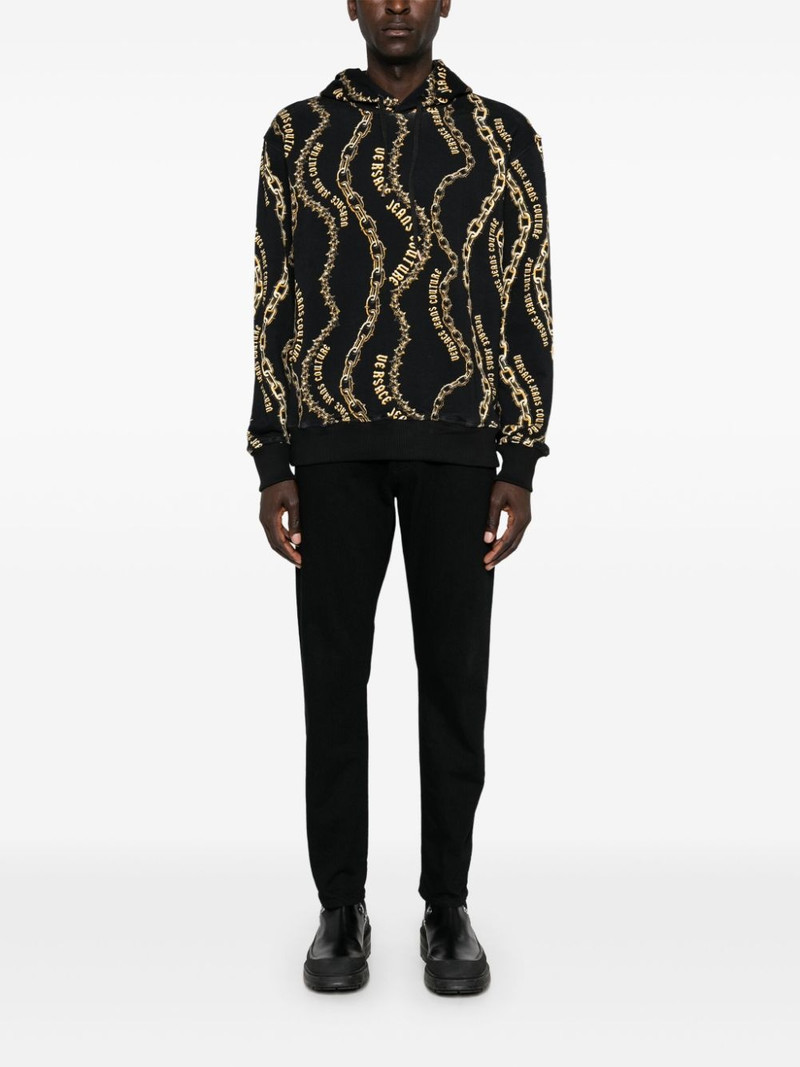 VERSACE JEANS COUTURE Chain Couture hoodie outlook