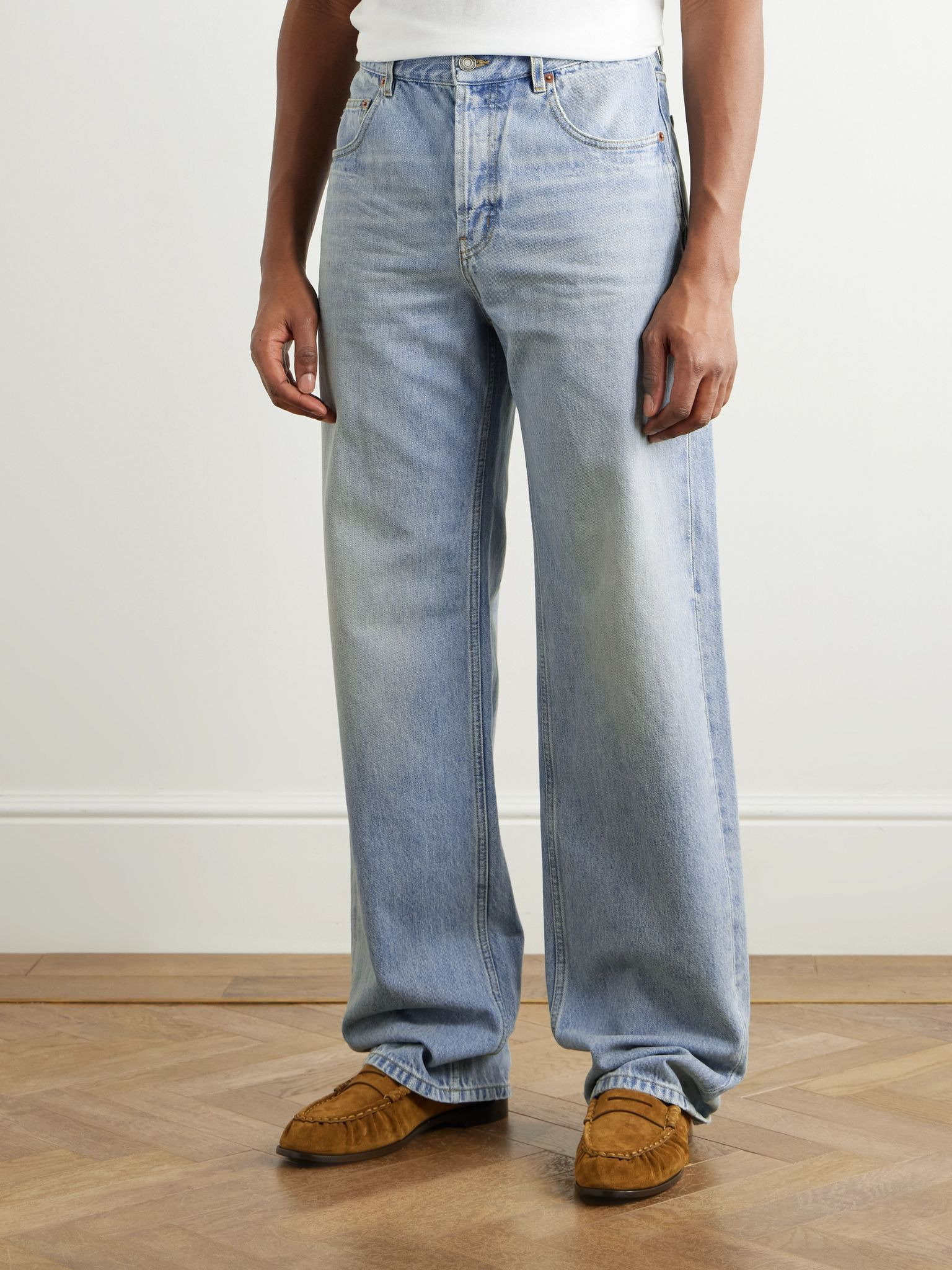 Straight-Leg Jeans Mid denim - 3