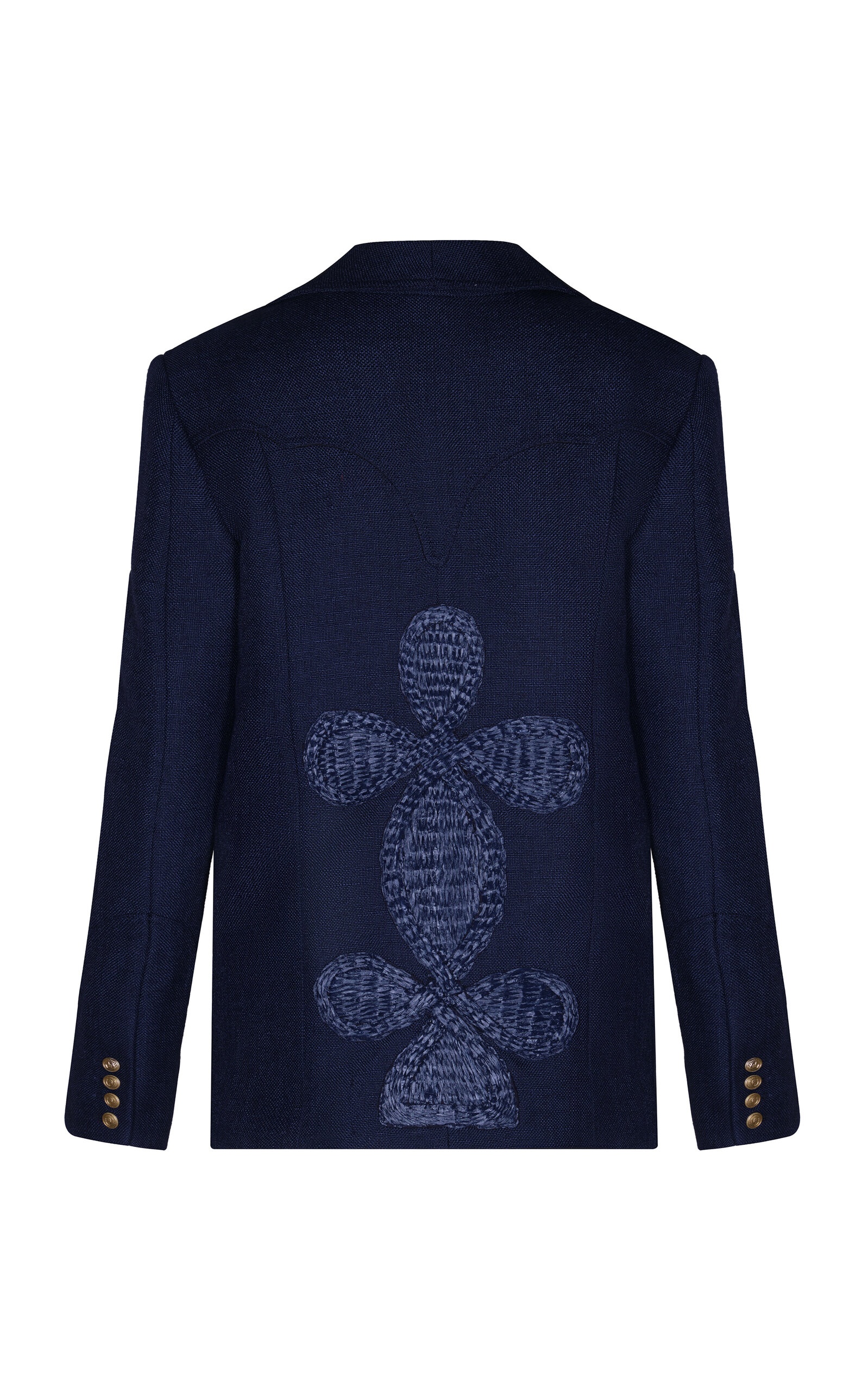 Vision Quest Linen Jacket navy - 5