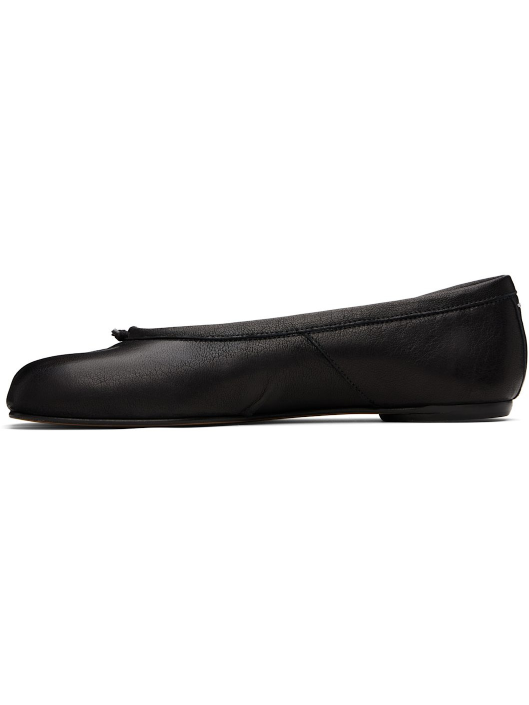 Black Tabi New Ballerina Flats - 3