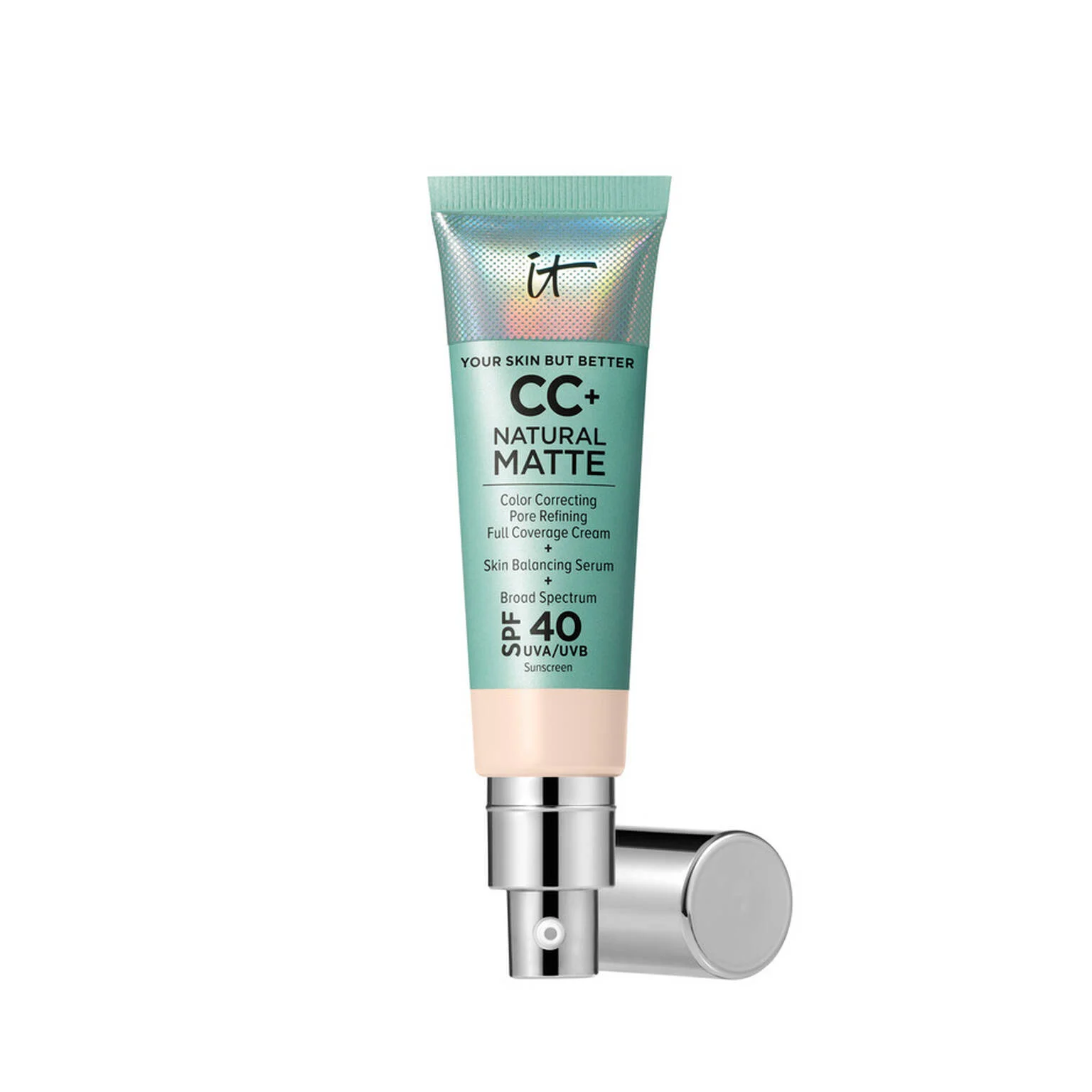 CC+ Cream Natural Matte Foundation with SPF 40 - 1
