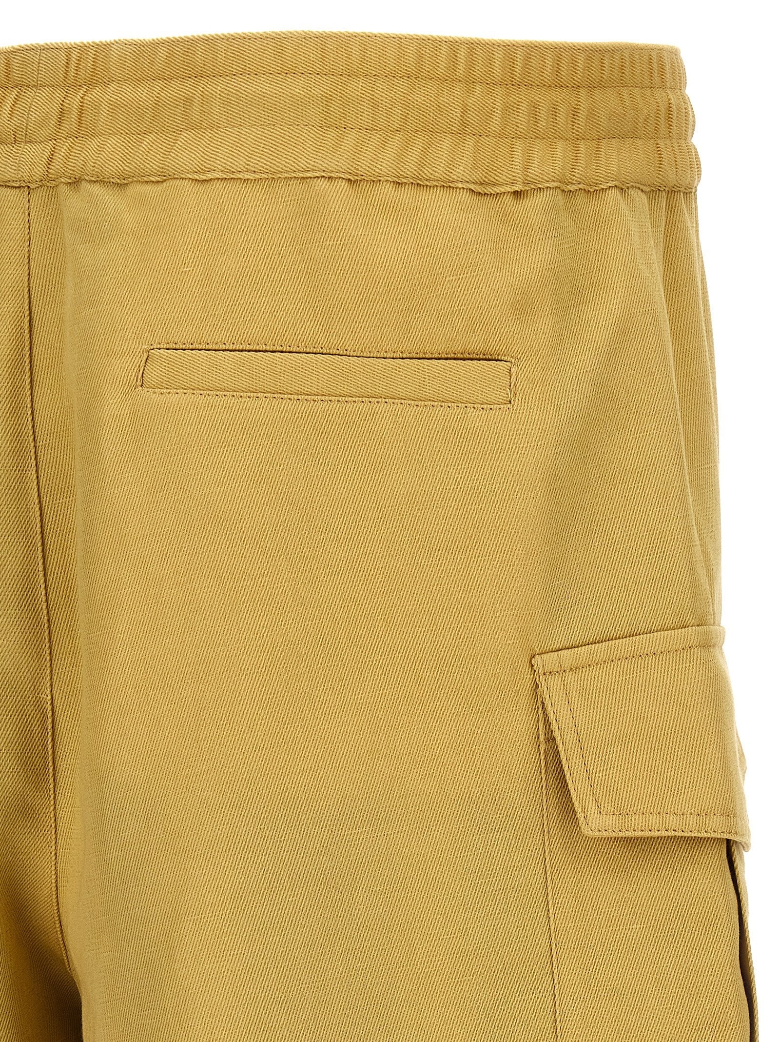 Wales Bonner Men 'Roam Cargo' Bermuda Shorts - 4