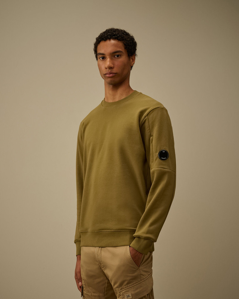 Diagonal Raised Fleece Crewneck Lens Sweatshirt 3
