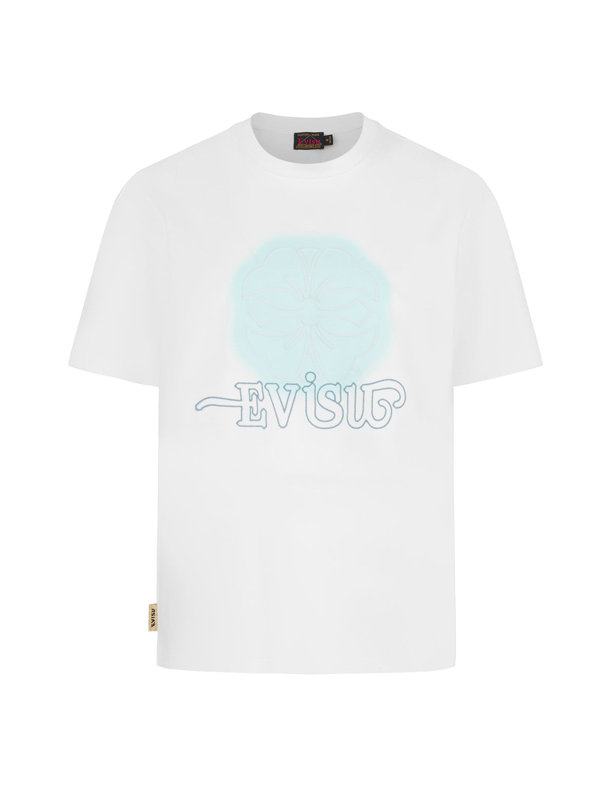 Kamon and Logo Embroidery Oversized T-shirt - 9