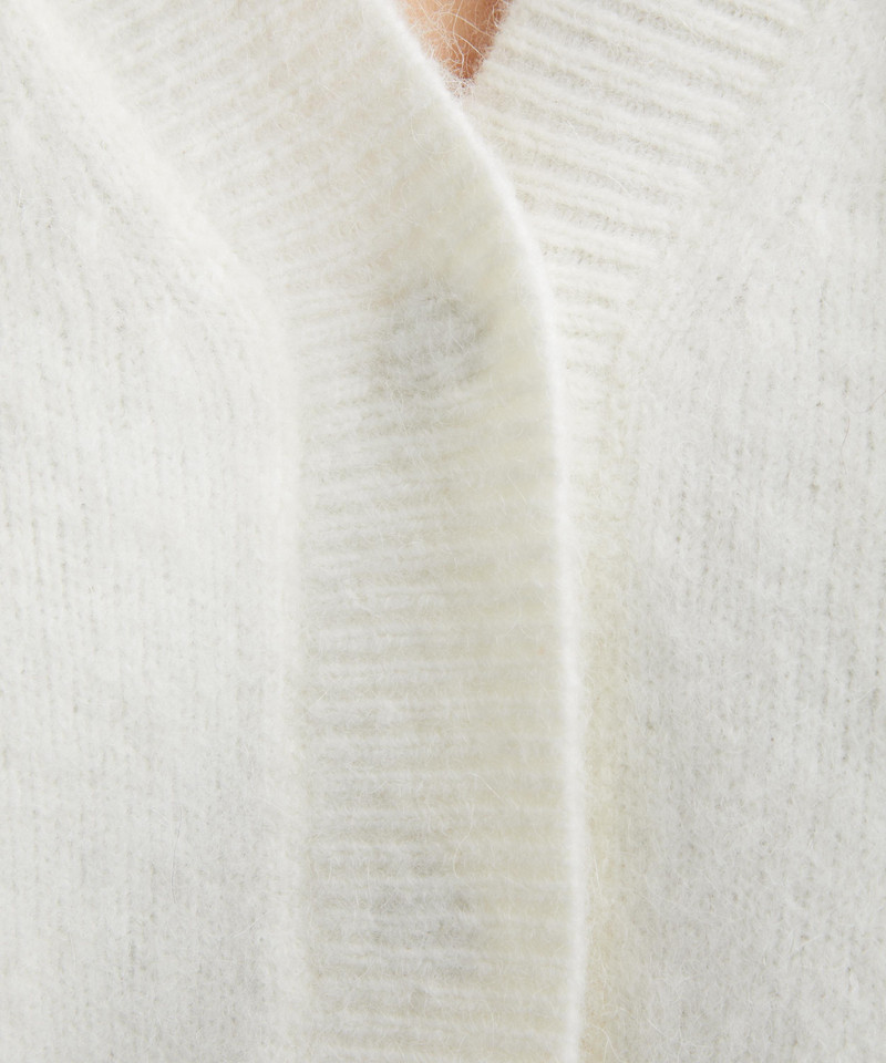 Knit Scarf Cardigan 5