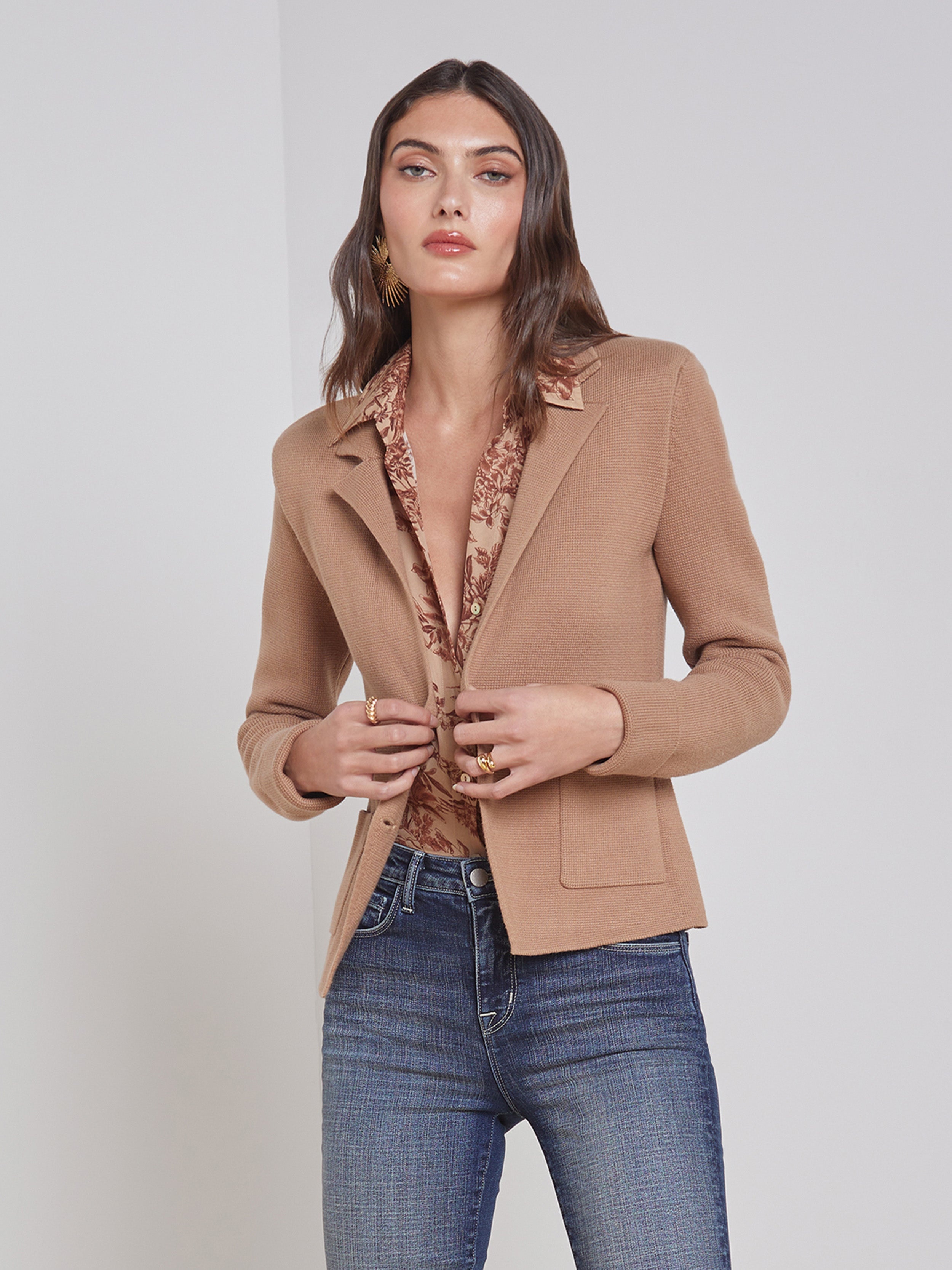 Sofia Knit Blazer - 4