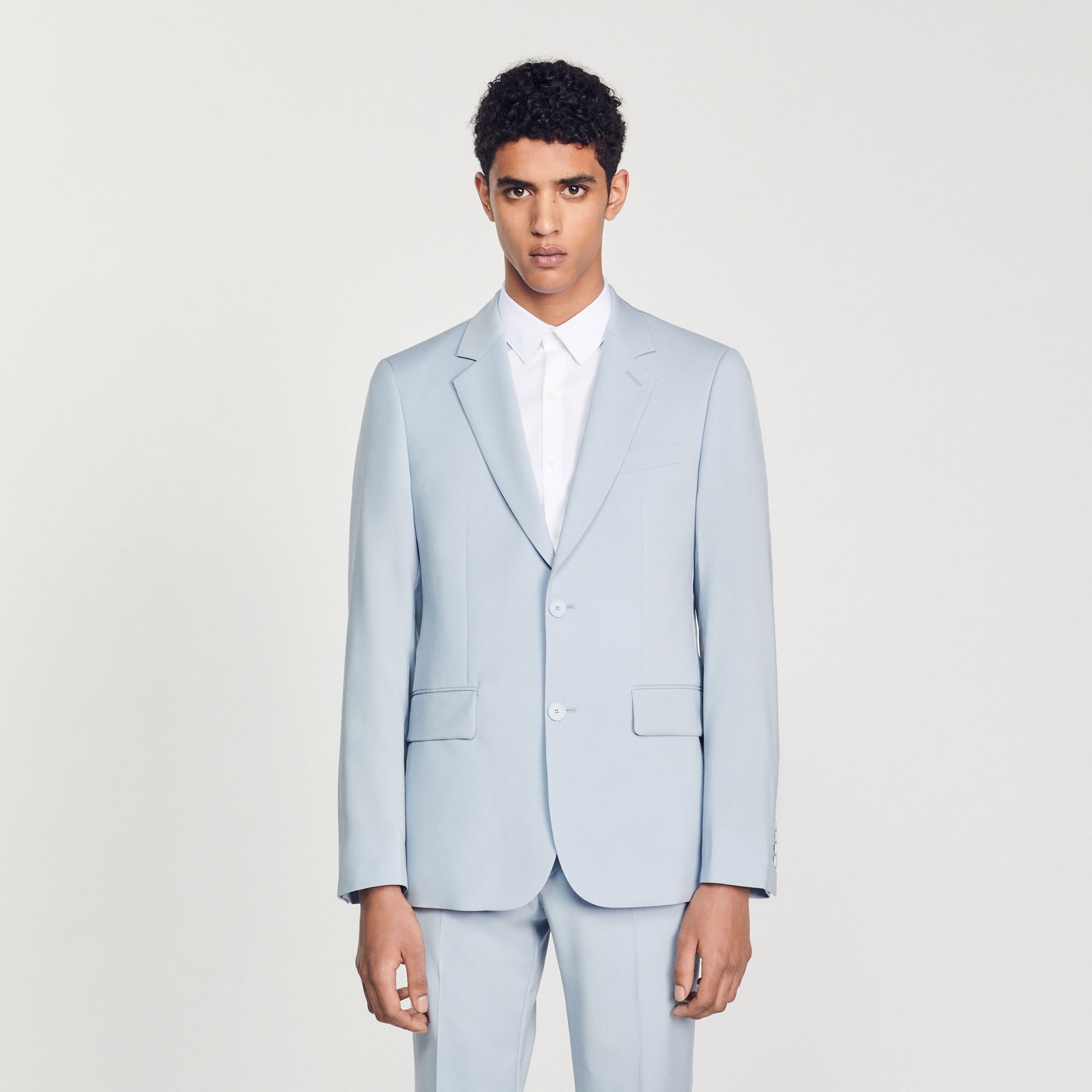 Virgin wool suit jacket - 5