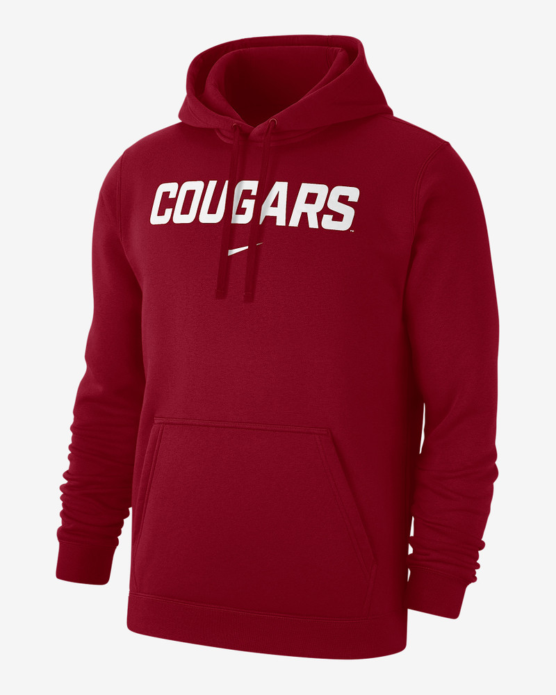 Washington State Club Fleece Men's Nike College Pullover Hoodie 1