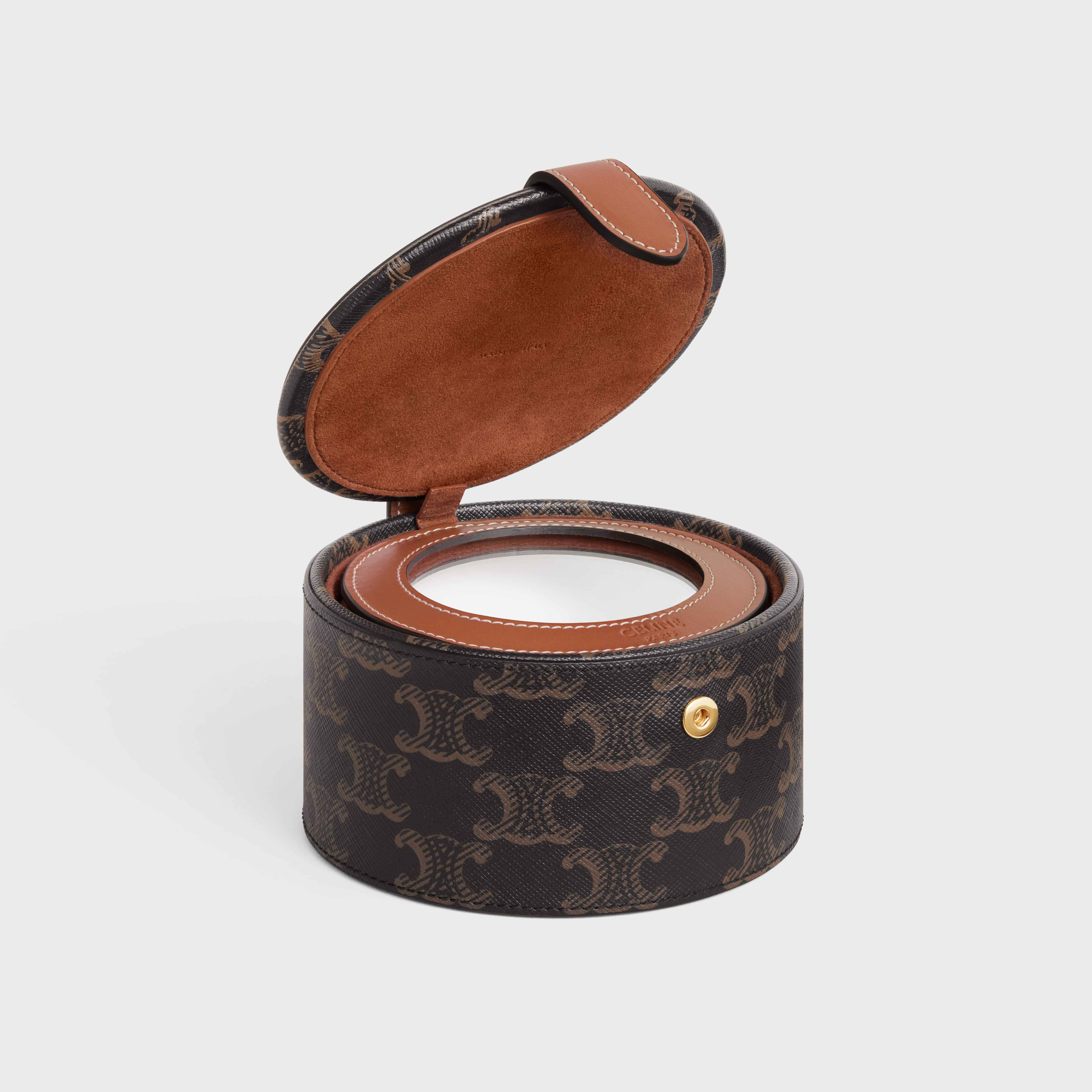 JEWELS Case in Triomphe Canvas and Calfskin - 2