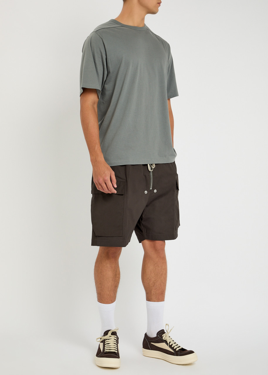 Rick Owens Cargobela Stretch-cotton Shorts - 4