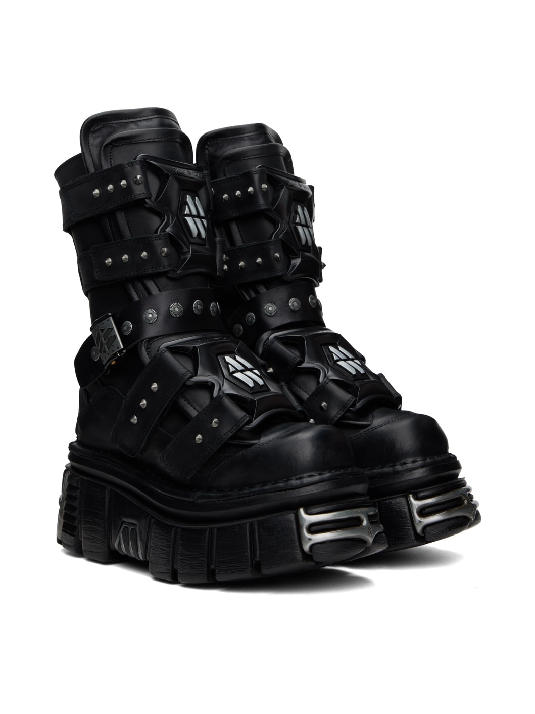 Black New Rock Edition Gamer Boots - 4