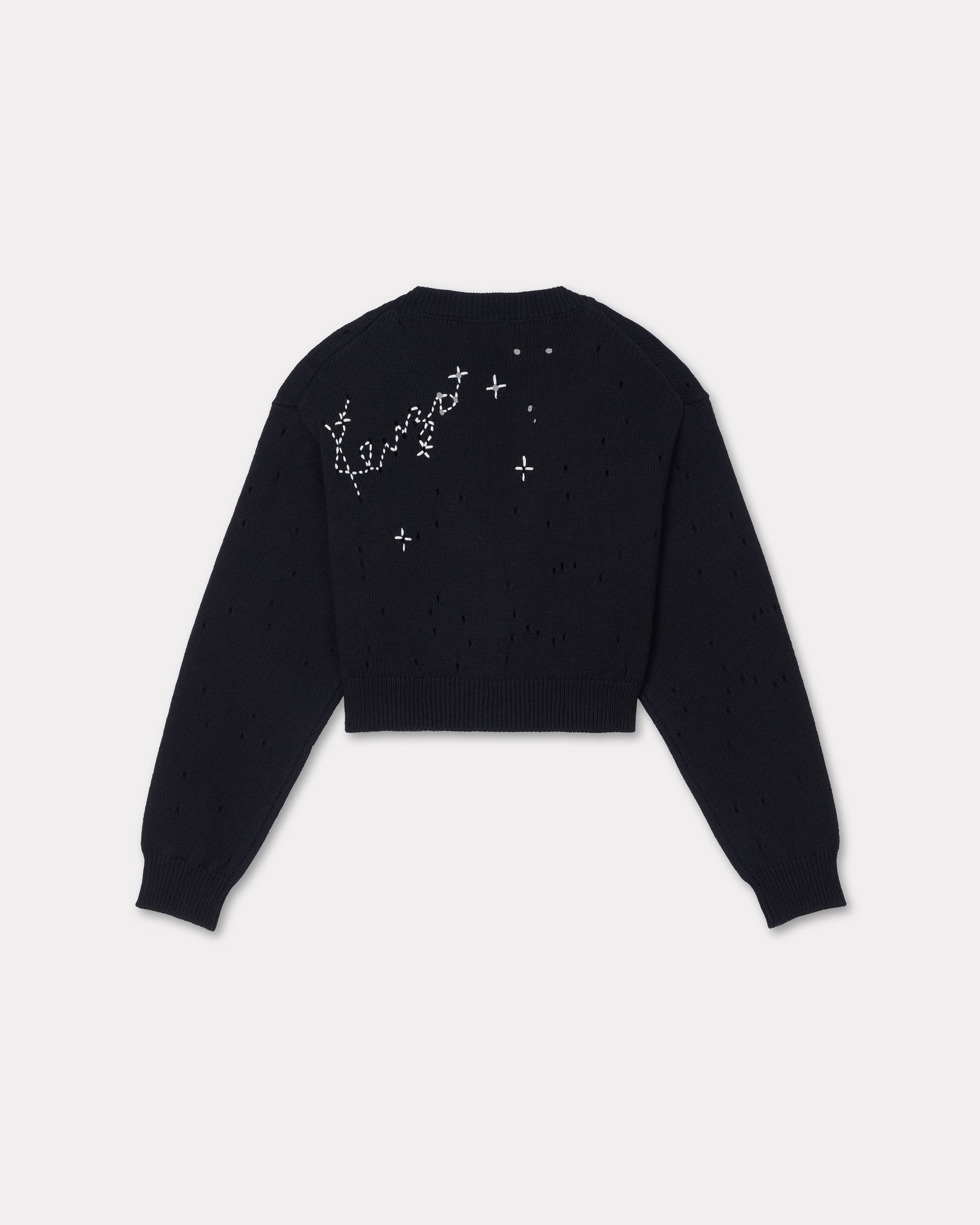 'KENZO Constellation' embroidered cropped cardigan - 2