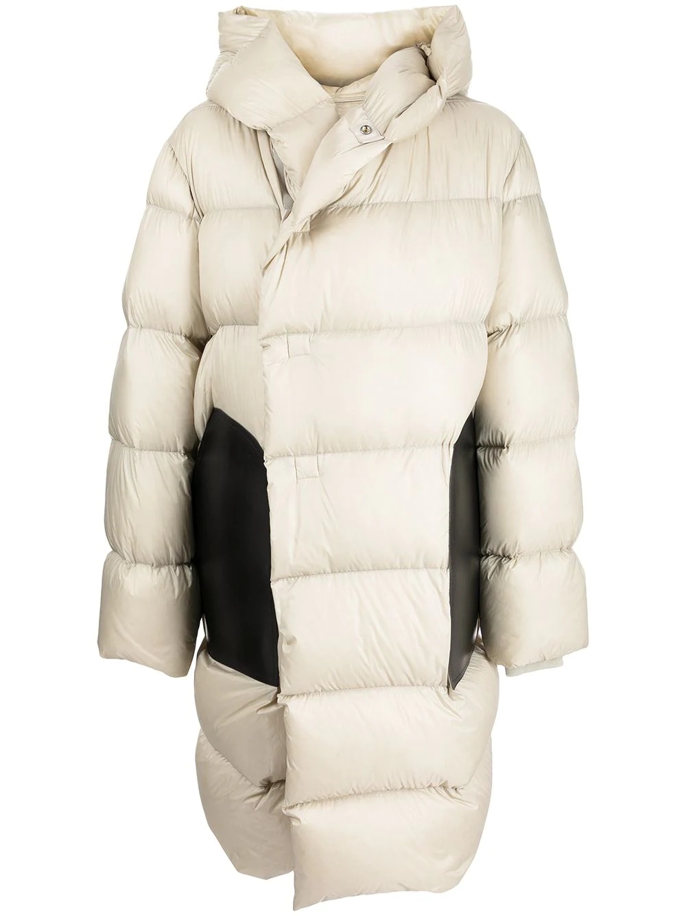 hooded padded coat - 1