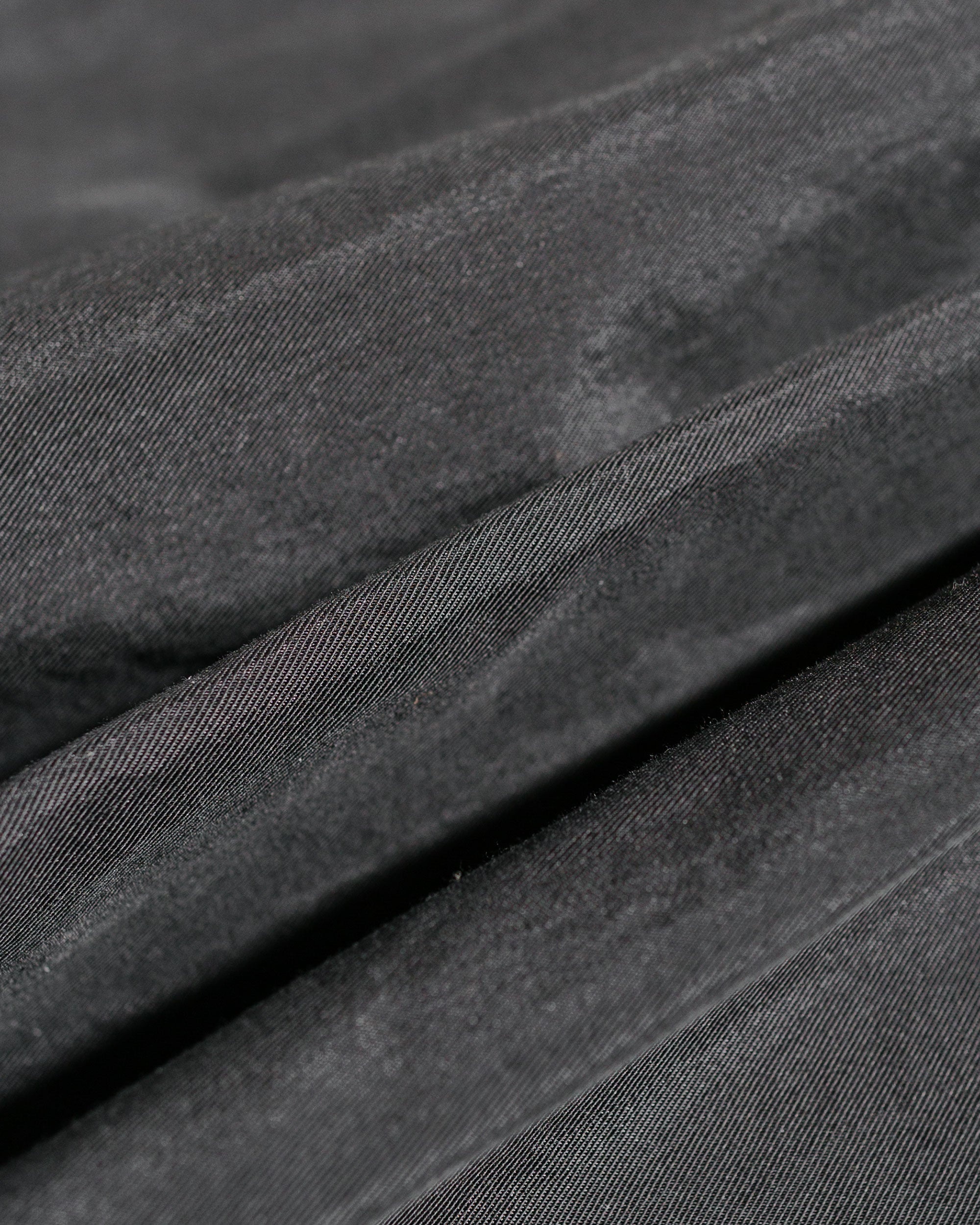 Drawstring Wide Fatigue Pants Black - 6