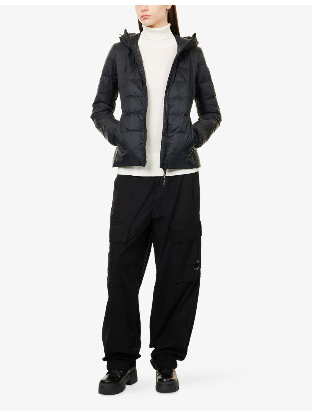 Abbott Hooded Shell-Down Jacket - 2