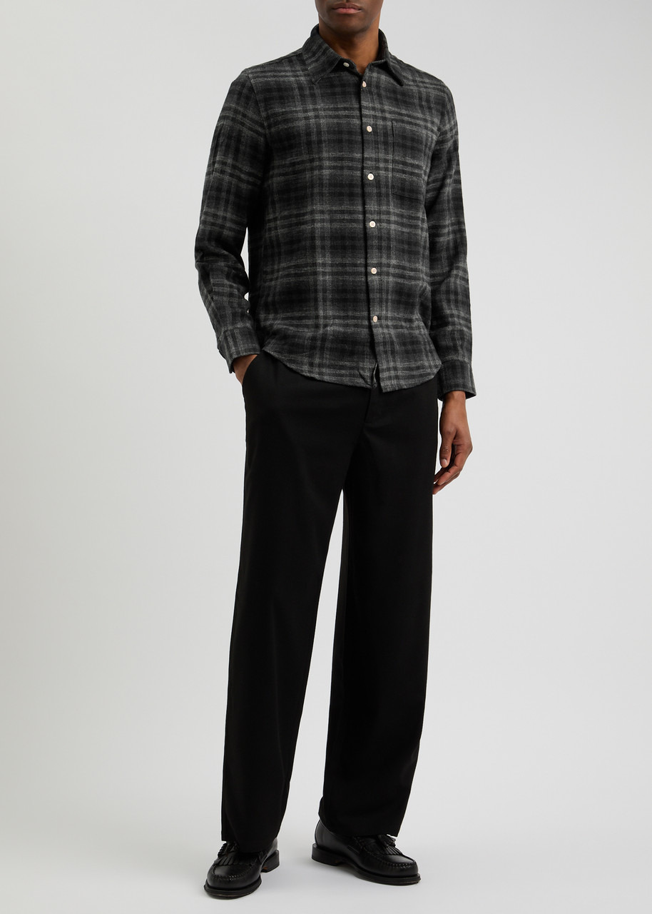 NN07 Arne Checked Flannel Shirt - 4