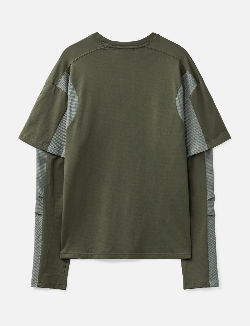 DIFFRACTION KNIT LAYERED LONGSLEEVE 2