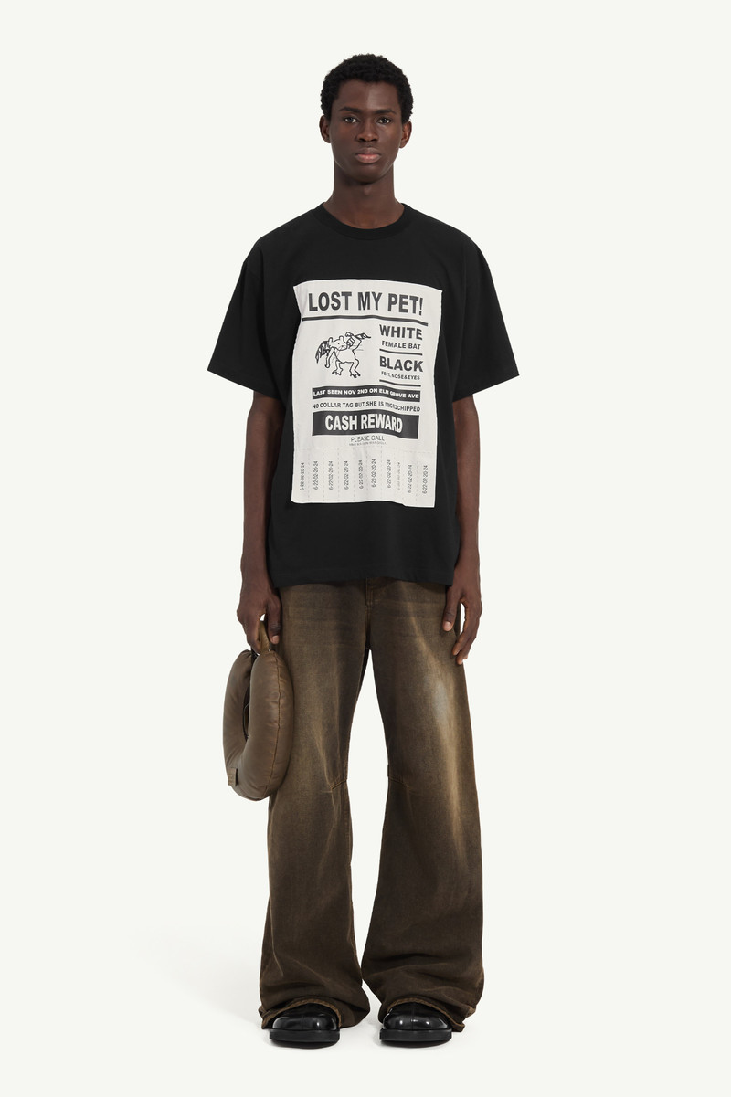 MM6 Maison Margiela Lost pet graphic t-shirt outlook