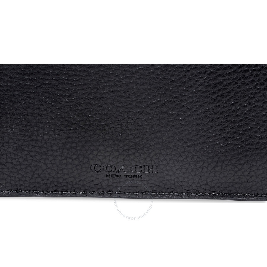 Coach Signature Canvas Blocking Card Case - 5