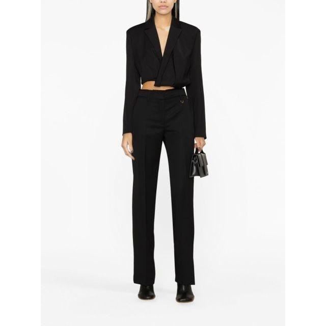 Black Ficelle tailored pants - 2