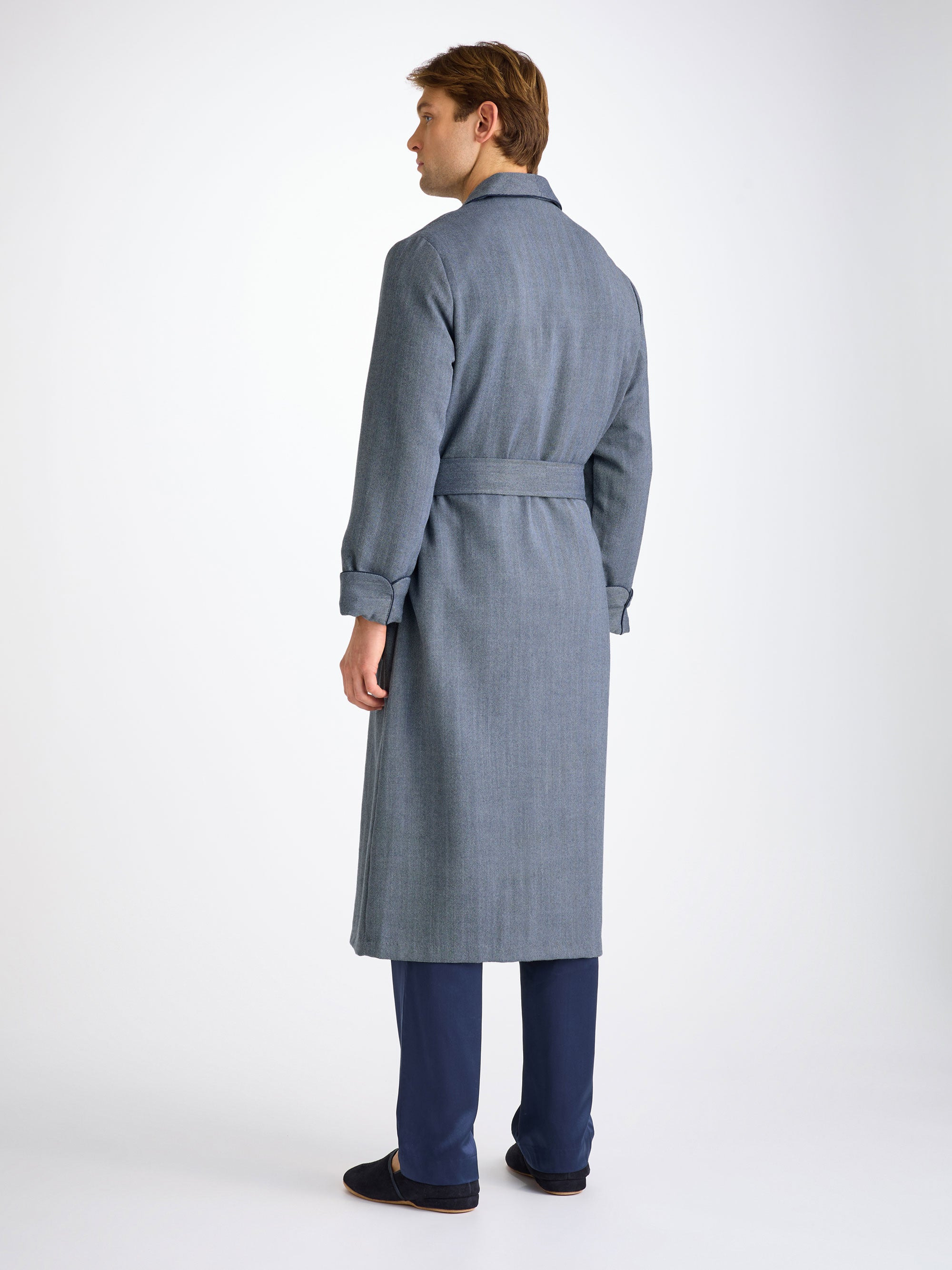 Men's Robe Lincoln 11 Navy - 4