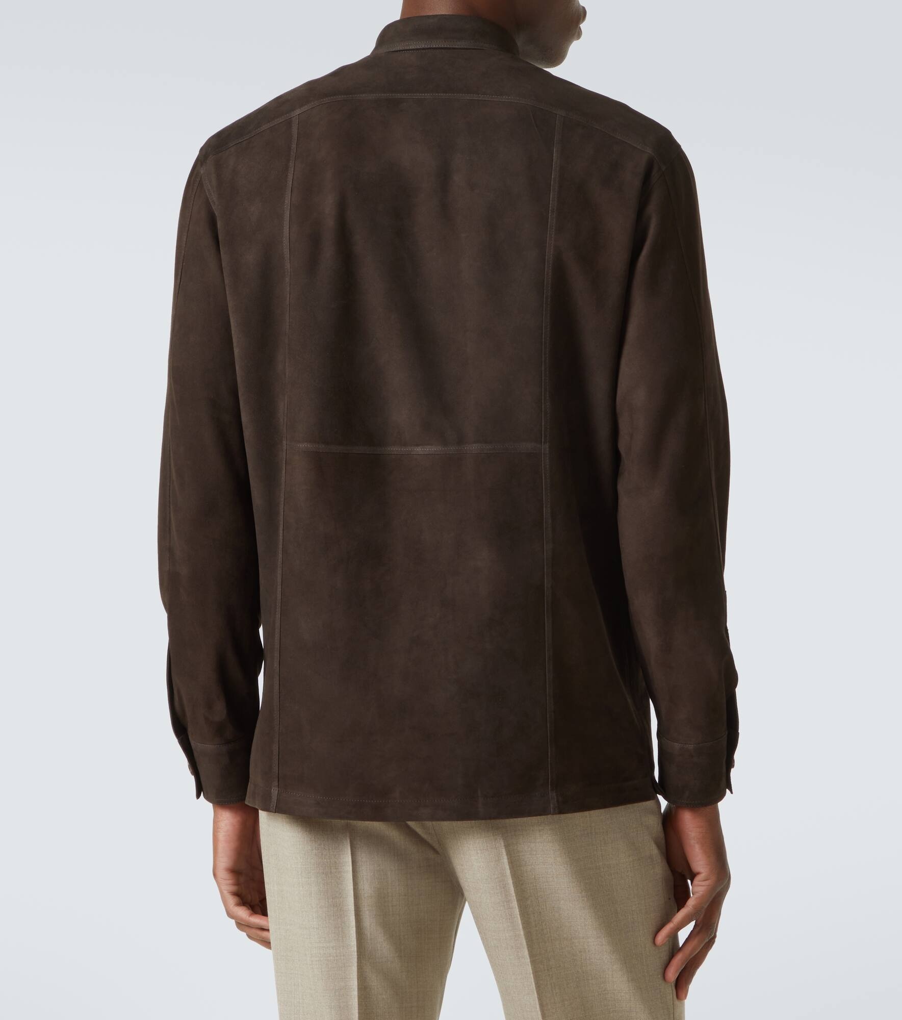 Suede field jacket - 4