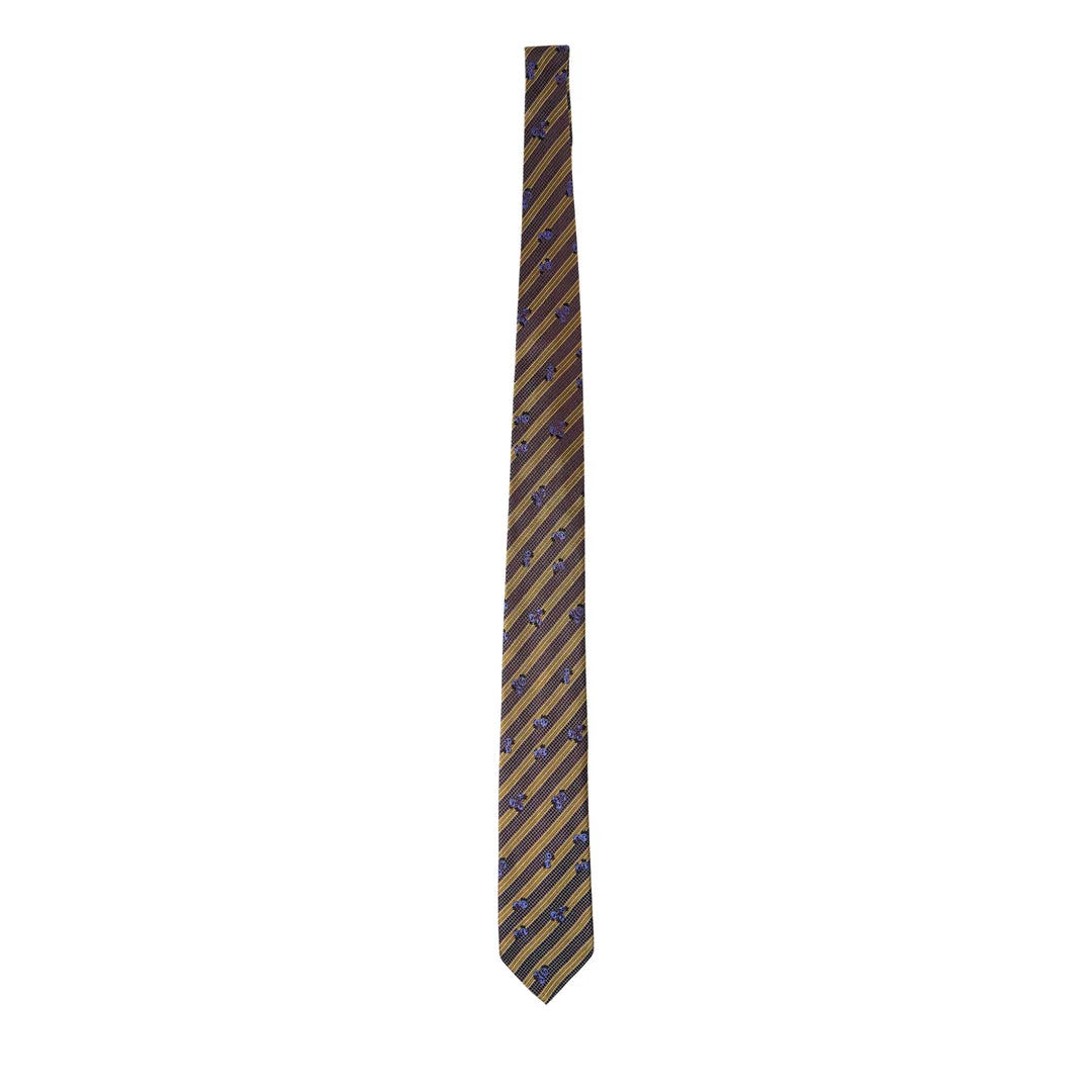 Flannel Check Cotton Tie - 1