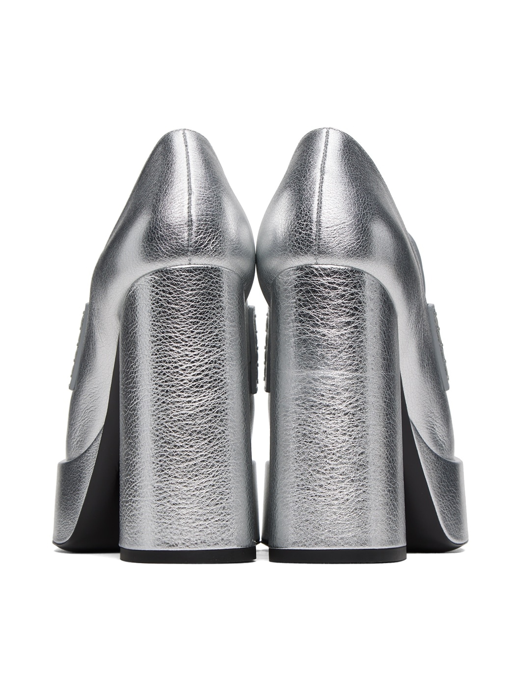 Silver '95 Medusa Platform Pumps - 2