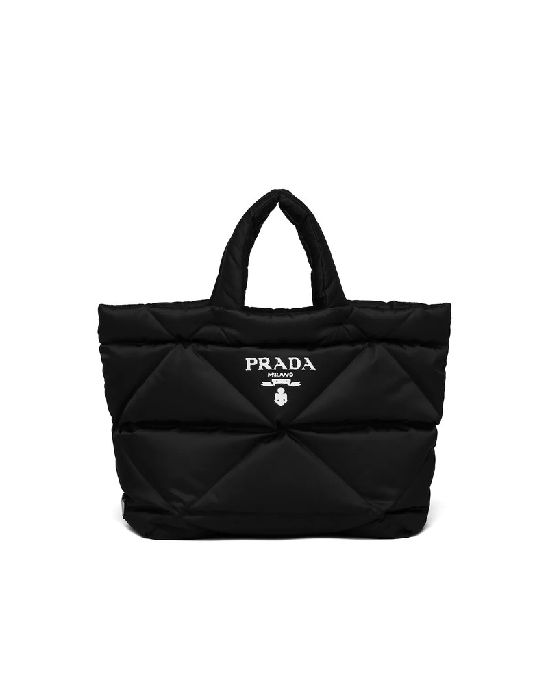Padded Re-Nylon tote bag 1