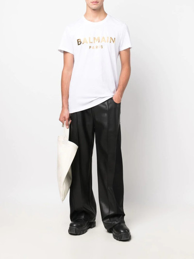 Balmain logo-print cotton T-Shirt outlook