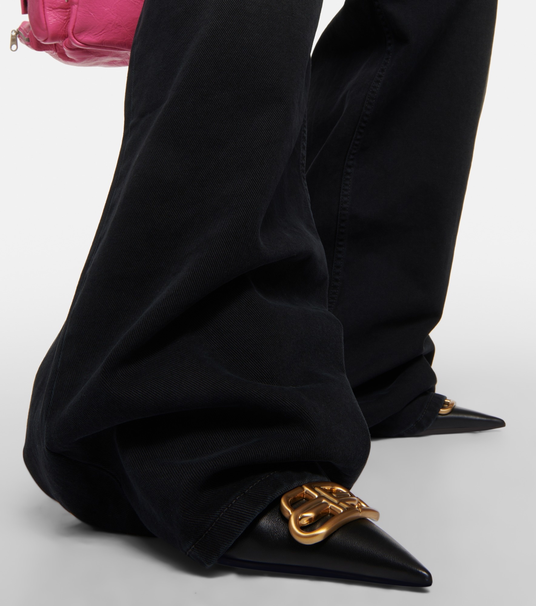 High-rise wide-leg jeans - 5