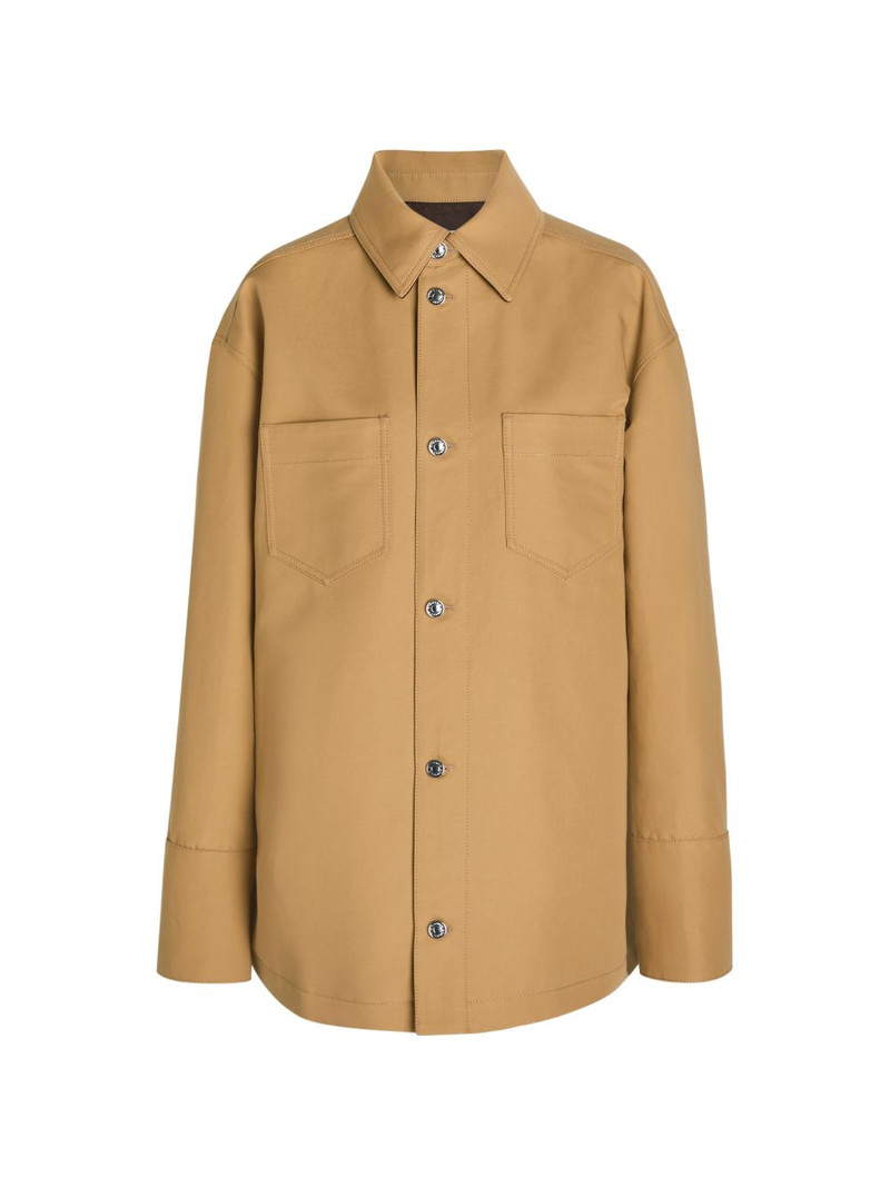 buttoned chest-pocket jacket 1